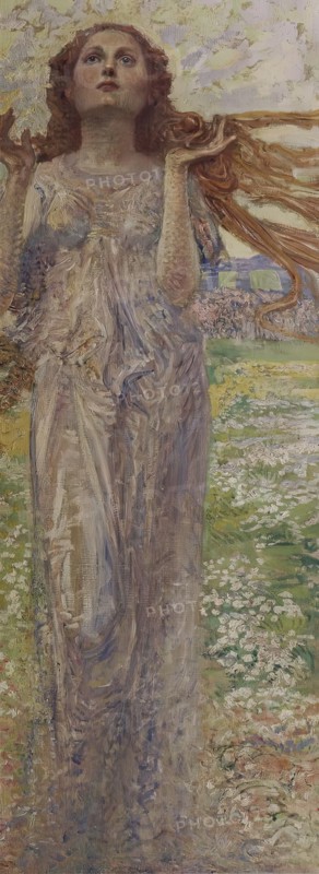 Spring, 1907. Creator: August Roth.