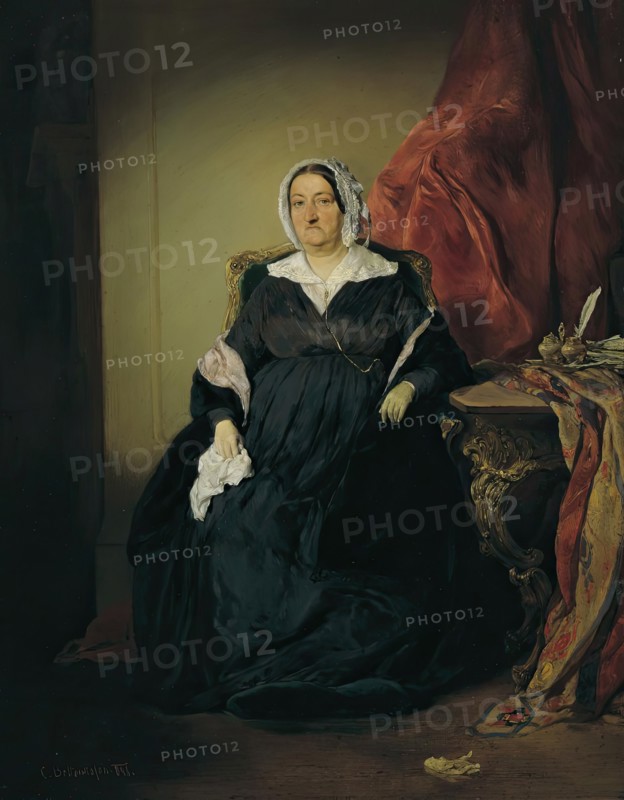 Elisabeth Imrédy, noblewoman of Omorovicze, 1848. Creator: August von Pettenkofen.