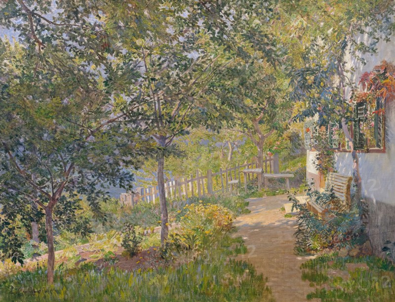 Motif from Mattsee, 1907. Creator: Carl Müller.