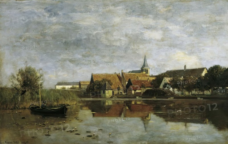 View of Giessen (North Brabant), 1886. Creator: Eugen Jettel.