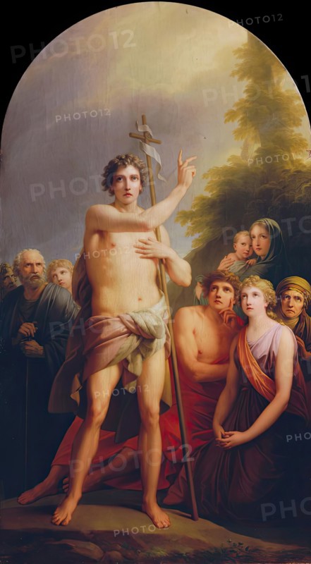 Saint John preaching, 1803. Creator: Heinrich Friedrich Füger.
