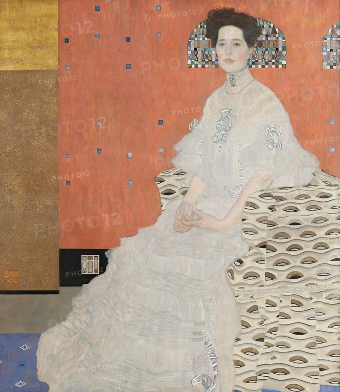 Fritza Riedler, 1906. Creator: Gustav Klimt.