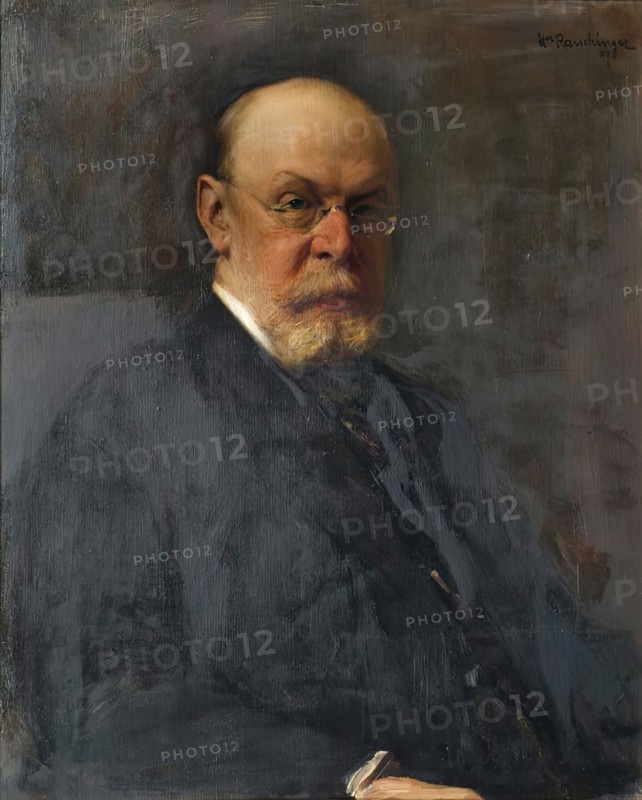 The section leader Alfred Ritter von Bernd, 1907. Creator: Heinrich Rauchinger.
