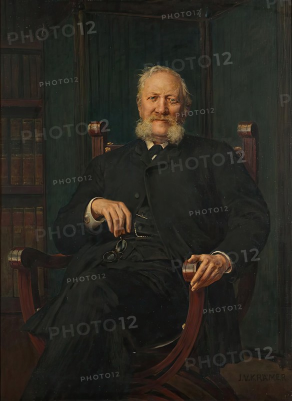 Dr. Karl Stremayr, 1916. Creator: Johann Victor Kramer.