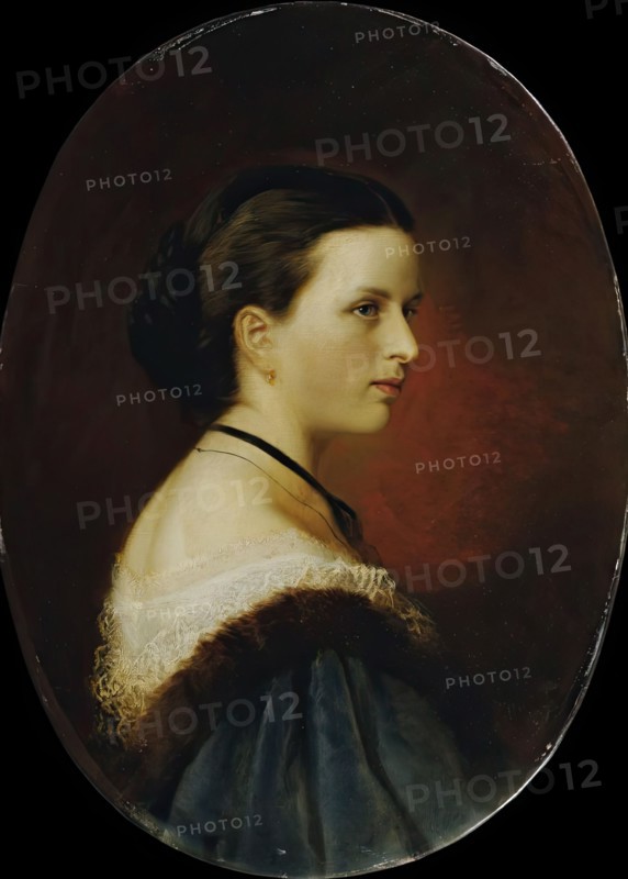 Bertha von Thoren, 1857. Creator: Otto von Thoren.