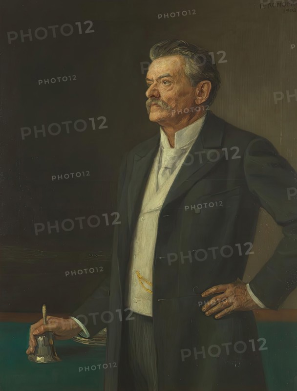 The Reichstag President Dr. Theodor Kathrein, 1902. Creator: Rudolf Konopa.