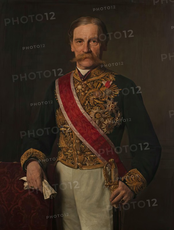 Karl Siegmund Count of Hohenwart, 1892. Creator: Sigmund L'Allemand.