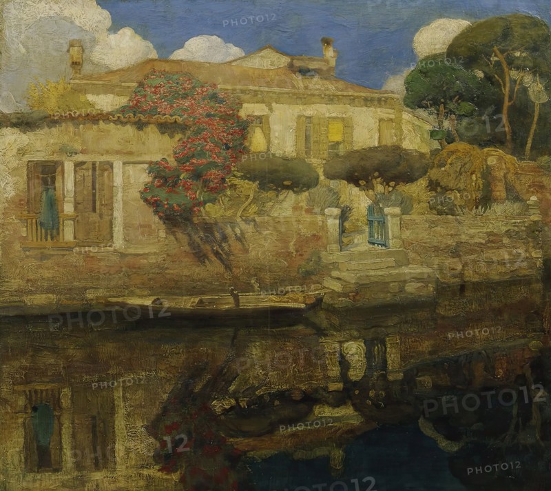 The painter's house, 1897. Creator: Vettore Zanetti-Zilla.