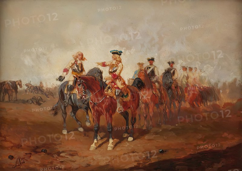 After the battle, 1870/1880. Creator: Alexander Bensa.