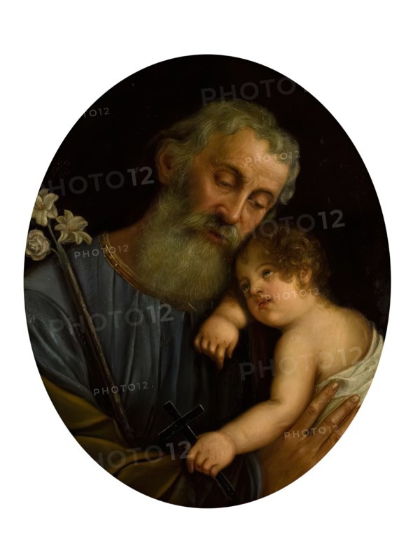 Joseph and child, 1886. Creator: Diodato Massimo.