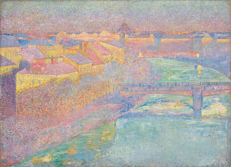 Danube lands in summer, 1903. Creator: Franz Jaschke.