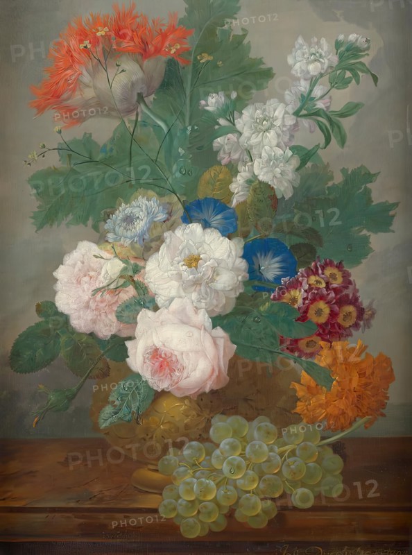 Flower still life, 1804. Creator: Johann Baptist Drechsler.