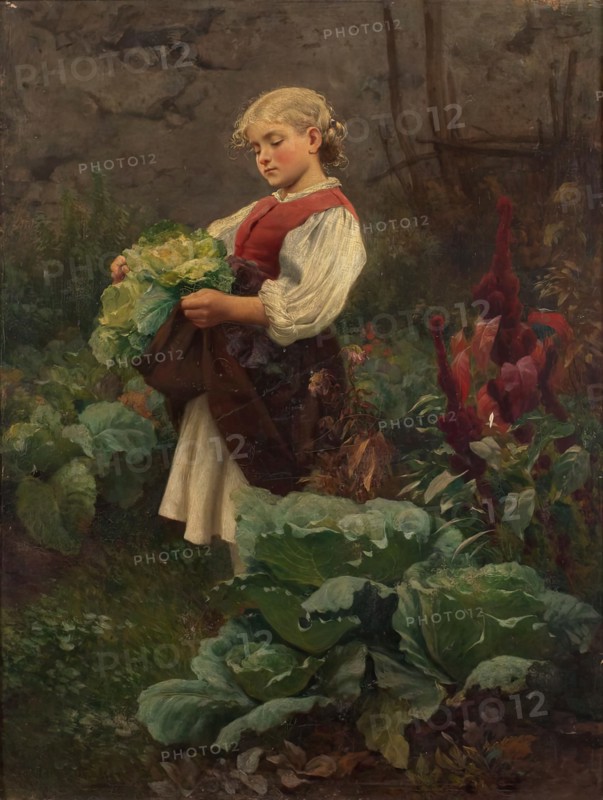 The house mother, 1870. Creator: Leopold Carl Muller.