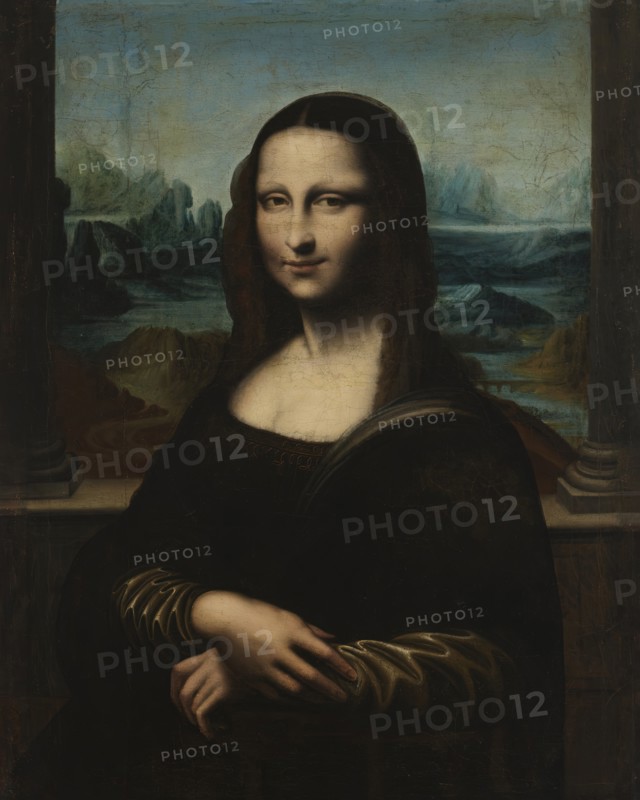 Copy of the "Mona Lisa", c1635-1660. Creator: Unknown.