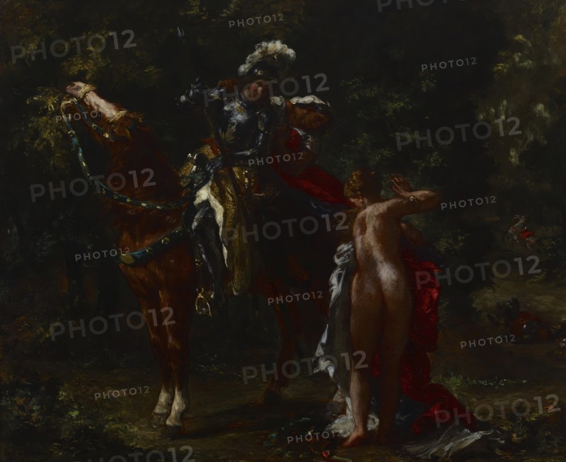 Marphise, 1852. Creator: Eugene Delacroix.