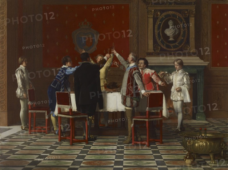 The Health of the King, c1861. Creator: Florent Willems.