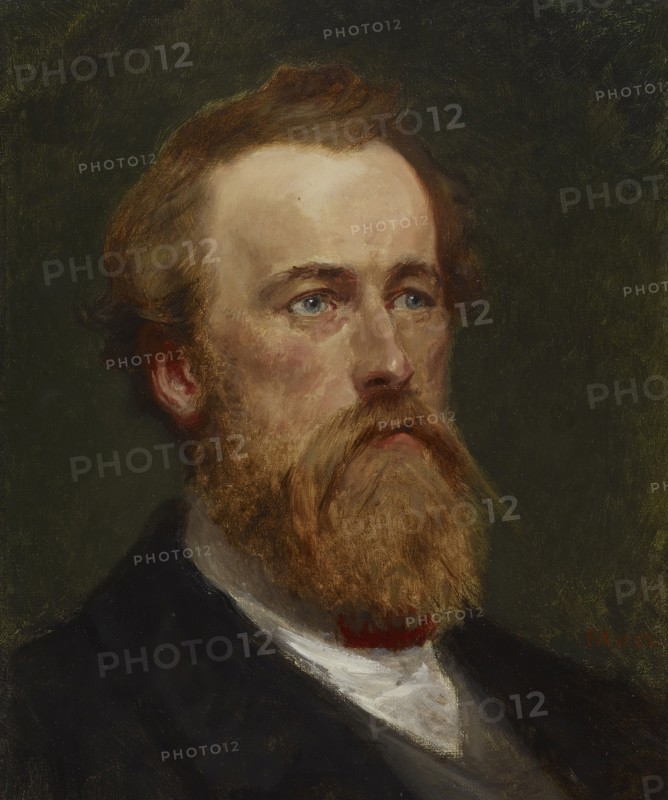 Portrait of William Henry Rinehart, 1865. Creator: Francis Blackwell Mayer.
