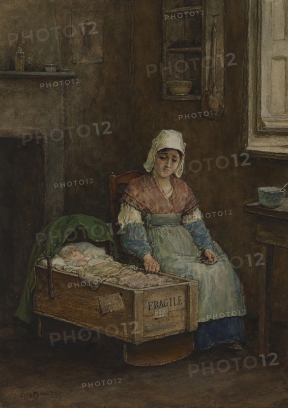 Brittany Interior, 1834-1905. Creator: George Henry Boughton.