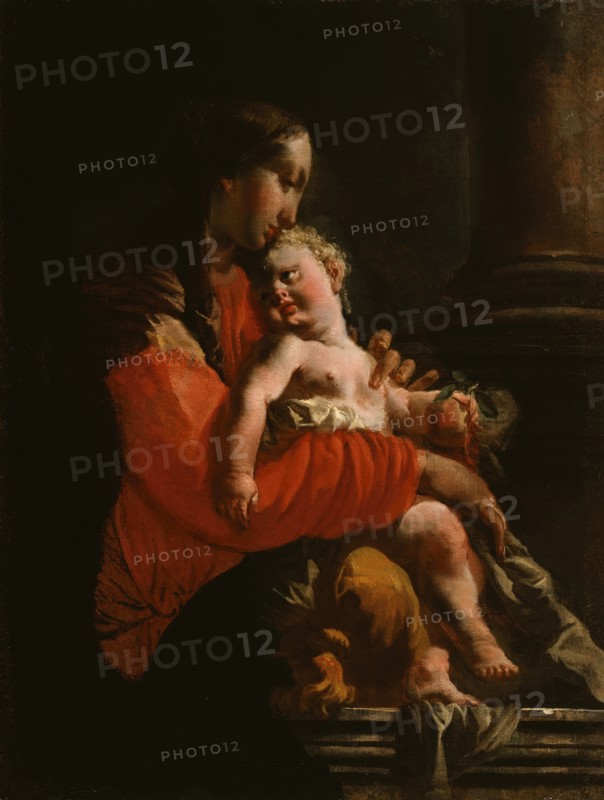 Virgin and Child, c1720-1725. Creator: Giovanni Battista Tiepolo.