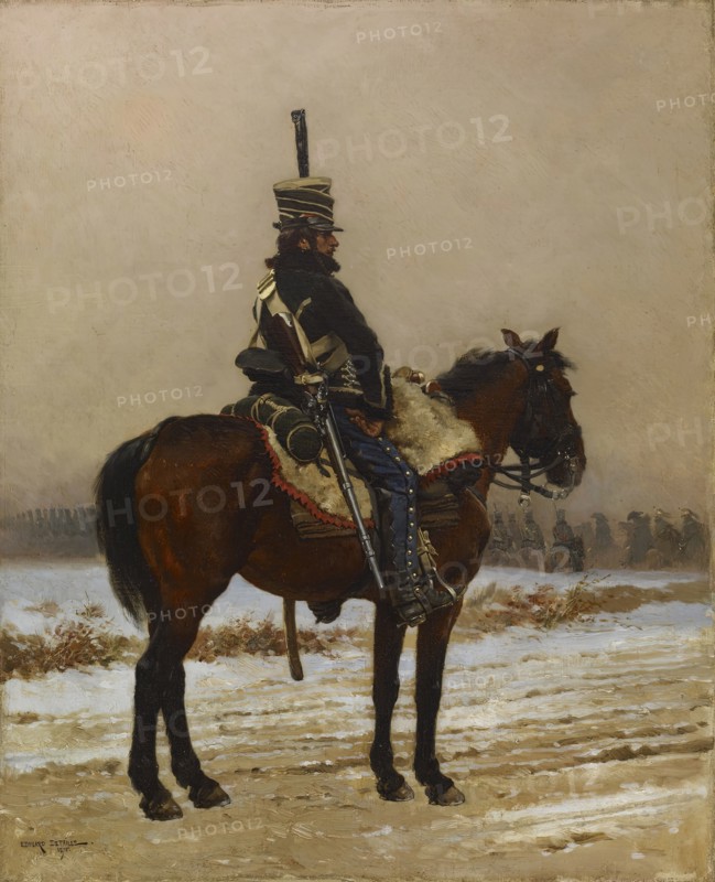 The Picket, 1875. Creator: Jean Baptiste Edouard Detaille.
