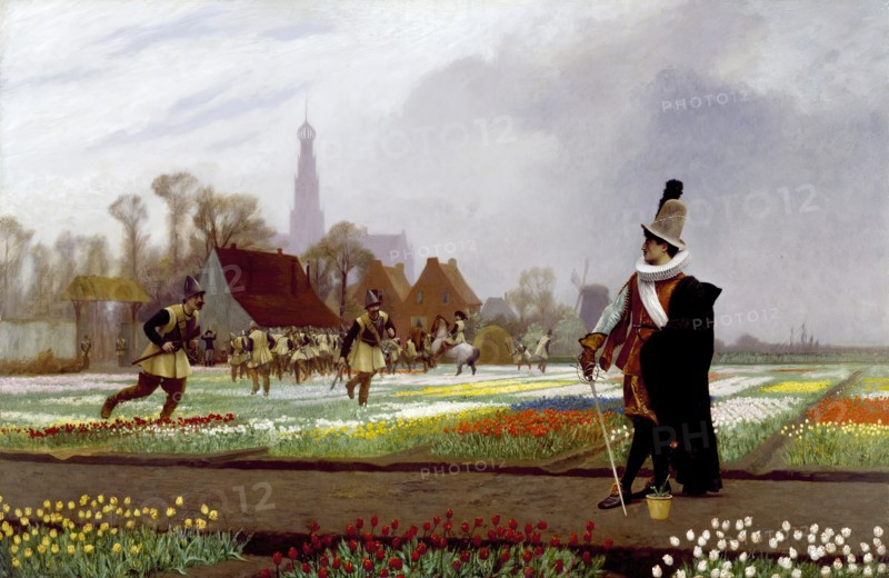 The Tulip Folly, 1882. Creator: Jean-Leon Gerome.