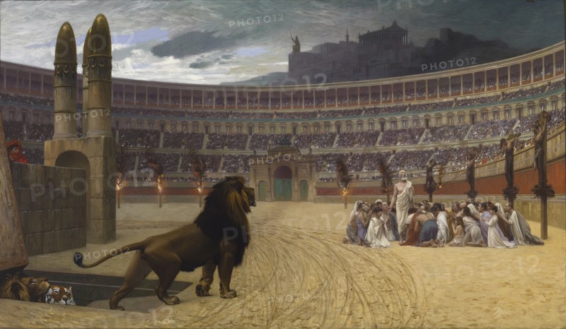 The Christian Martyrs' Last Prayer, 1863-1883. Creator: Jean-Leon Gerome.