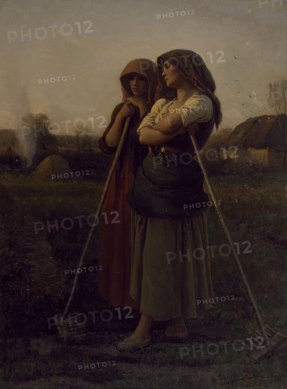 The Close of Day, 1865. Creator: Jules Breton.