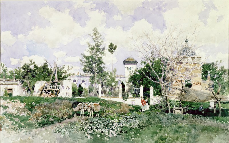 Seville, 1875. Creator: Martín Rico y Ortega.