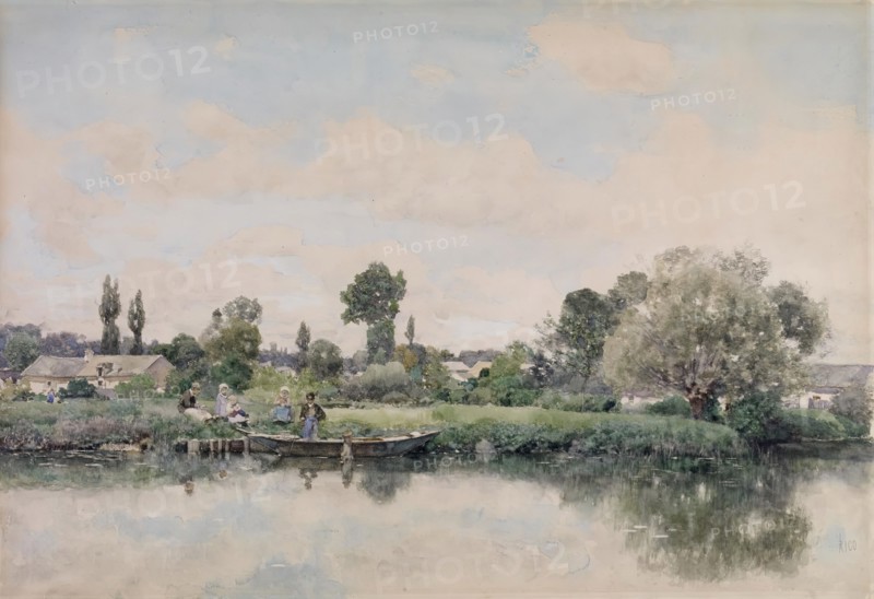 Fisherman, Seville, 1867-1868. Creator: Martín Rico y Ortega.