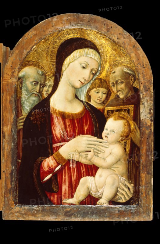 Madonna and Child with Saints and Angels, c1470. Creator: Matteo di Giovanni.