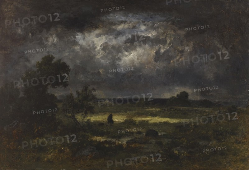 The Storm, 1872. Creator: Narcisse Virgile Diaz de la Pena.
