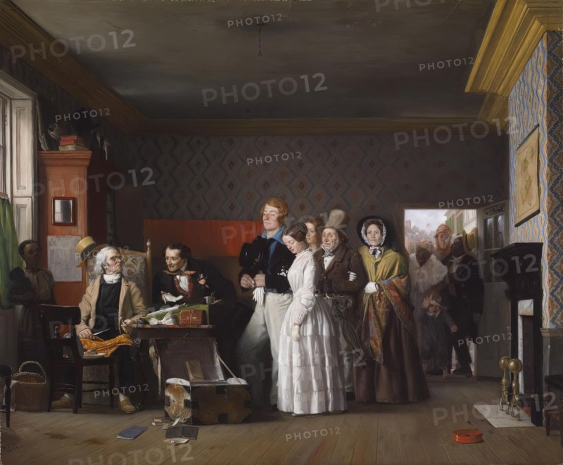 The Sailor's Wedding, 1852. Creator: Richard Caton Woodville.