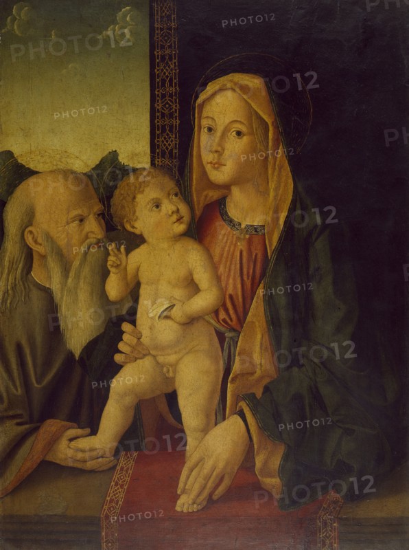 The Holy Family, 1490-1520. Creator: Workshop of Marco Palmezzano.