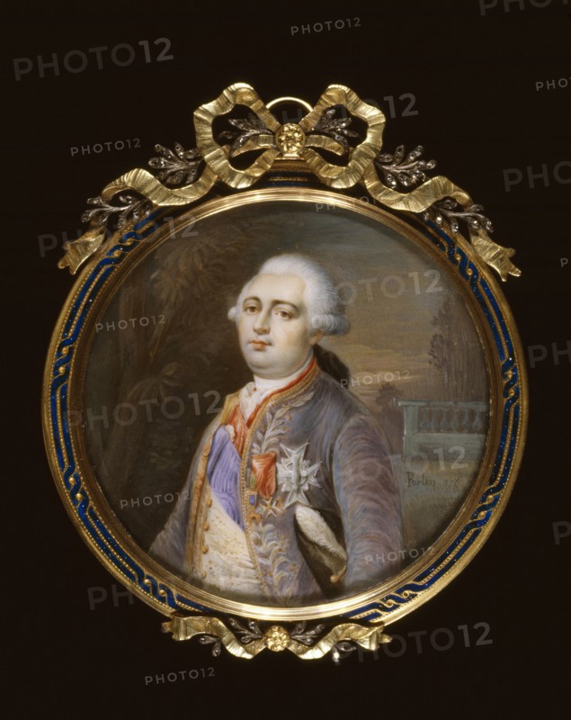 Portrait of King Louis XVI, late 18th century. Creator: Louis Marie Sicard.