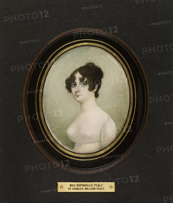 Portrait of Mrs. Raphaelle Peale (Margaret McGlathery Peale) (?), 1st quarter 20th Century. Creator: Unknown.