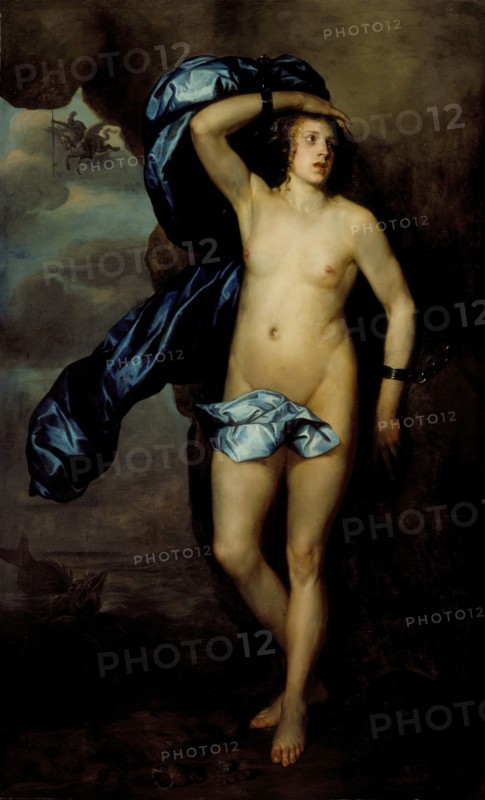 Andromeda Chained to the Rock, between 1638 and 1639. Creator: Anthony van Dyck.