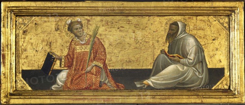 St. Stephen and St. Bruno, turn of the 14/15th century. Creator: Gherardo di Jacopo.