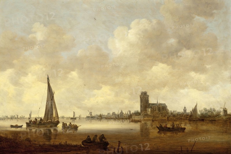 View of Dordrecht, 1645. Creator: Jan van Goyen.
