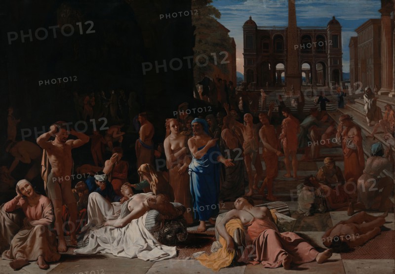Plague in an Ancient City (image 1 of 2), between c1652 and c1654. Creator: Michiel Sweerts.