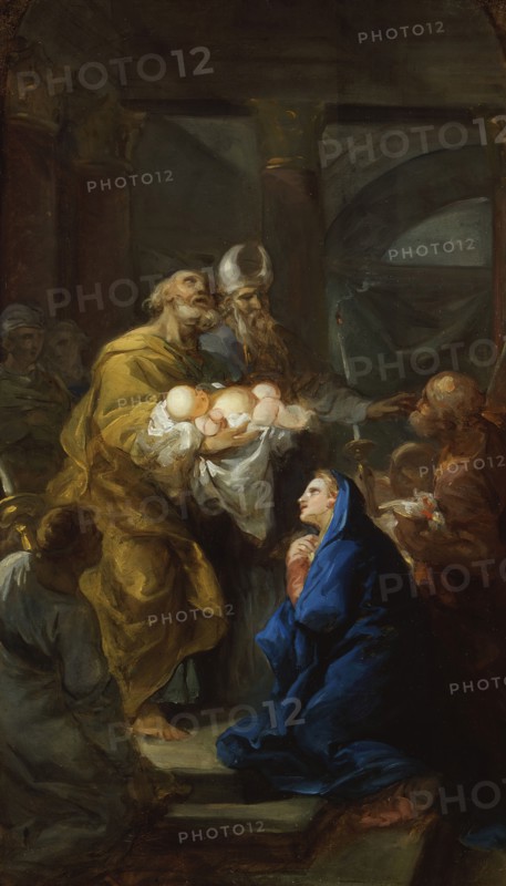 Presentation of Christ in the Temple, between 1745 and 1746. Creator: Vicente Lopez y Portana.