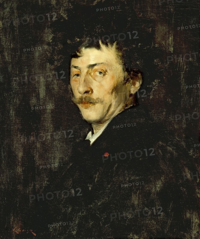 Pablo de Sarasate: Portrait of a Violinist, c1875. Creator: William Merritt Chase.