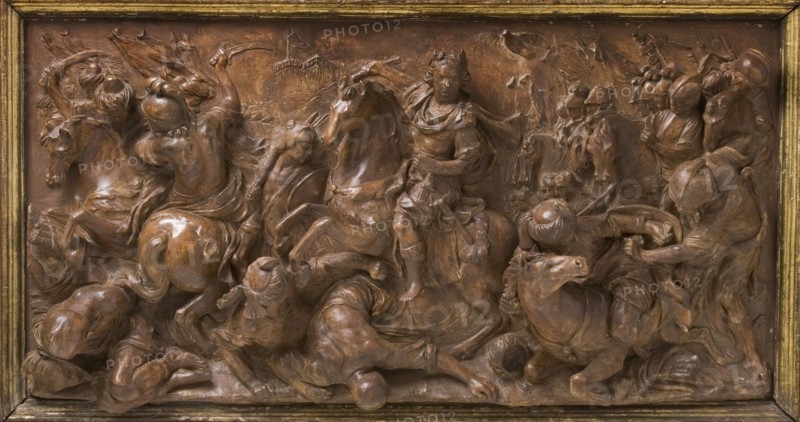 Francis III of Lorraine Triumphing over the Turks (image 1 of 4), 1739-c.1747. Creators: Frans Janssens, Francis I, Holy Roman Emperor.