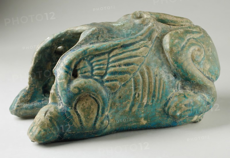Crouching Sphinx (Missing Head). Creator: Unknown.