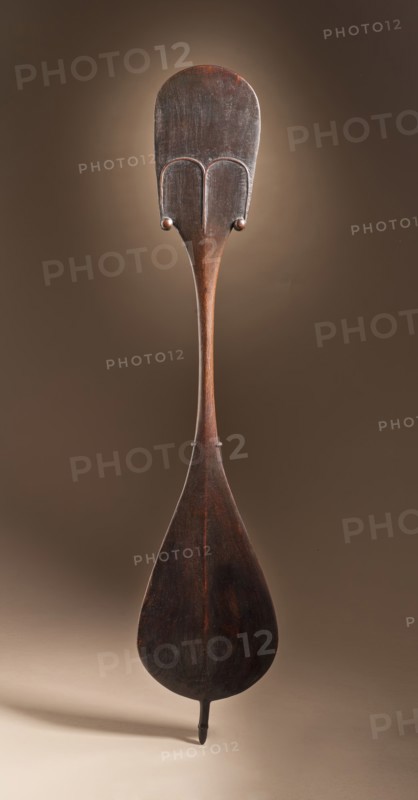 Dance Paddle (rapa) (image 2 of 2), c.1800. Creator: Unknown.