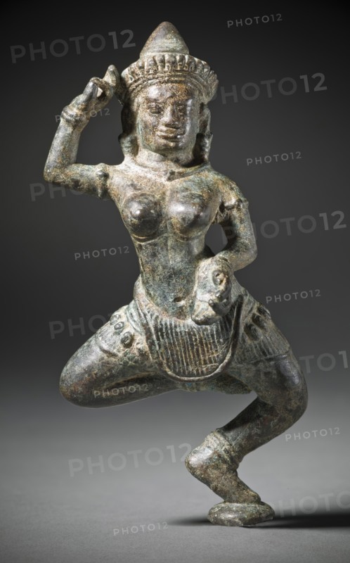 Dancing Celestial Female (Apsaras) (image 1 of 2), 12th-13th century. Creator: Unknown.