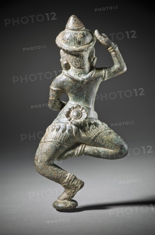 Dancing Celestial Female (Apsaras) (image 2 of 2), 12th-13th century. Creator: Unknown.