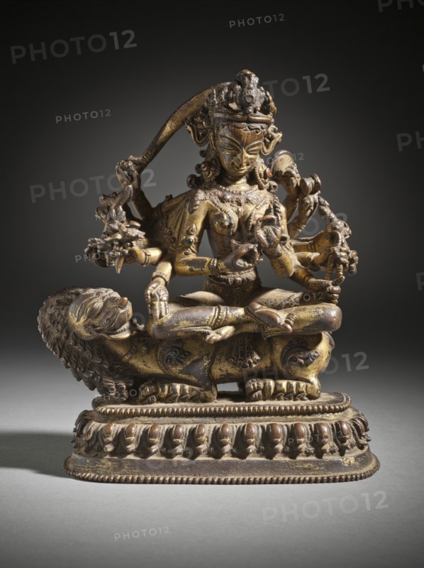The Goddess Mahalakshmi, 16th century. Creator: Unknown.