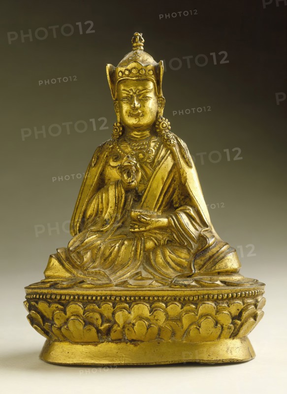 Padmasambhava (Guru Rinpoche, 8th century), 17th-18th century. Creator: Unknown.
