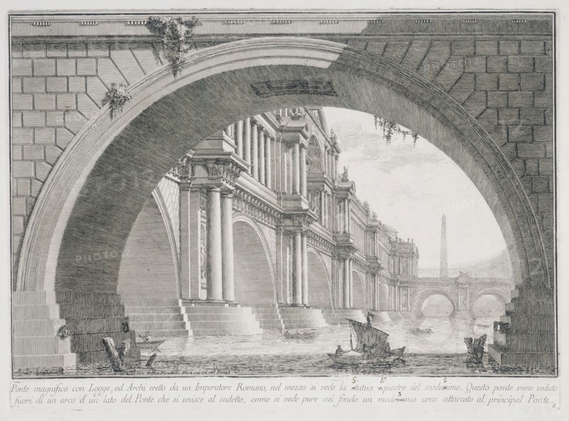 Hall in the Corinthian Order, c1743. Creator: Giovanni Battista Piranesi.