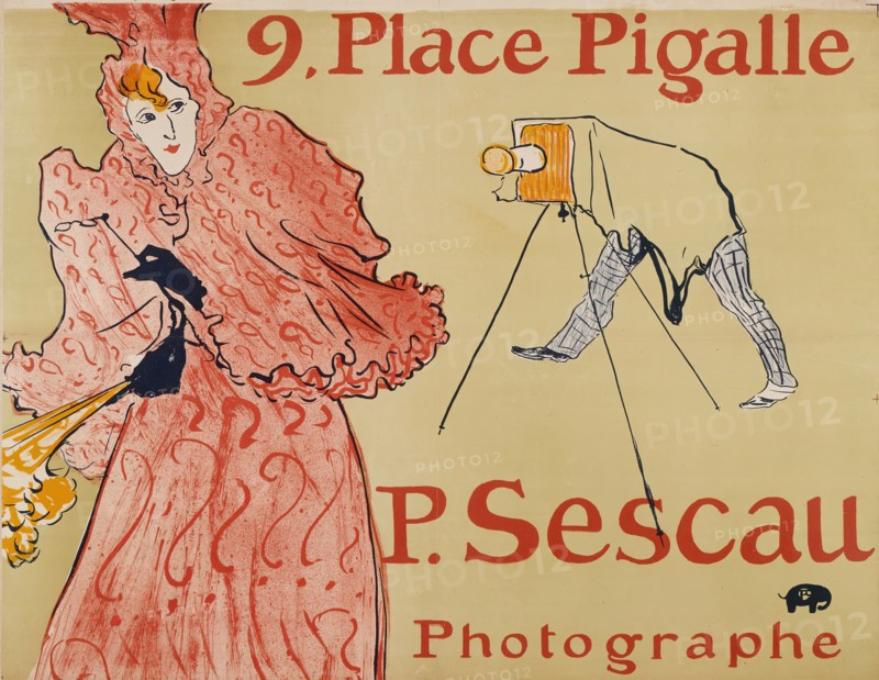 Sescau, Photographe, 1894. Creator: Henri de Toulouse-Lautrec.